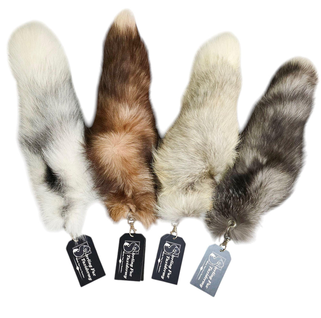 Choose Your Own Real Fur Mutation Fox Keychain - Ethically Sourced