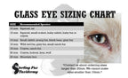 8mm Black Mammal Taxidermy Eyes