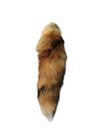 Choose Your Own Real Fur Red Fox Tail Keychain - Ethically Sourced