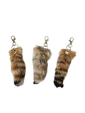 SUPER SOFT Real Fur Bobcat Tail Keychain - Ethically Sourced