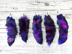 Choose Your Own Real Fur Dyed Galaxy Fox Tail Keychain - Ethically Sourced