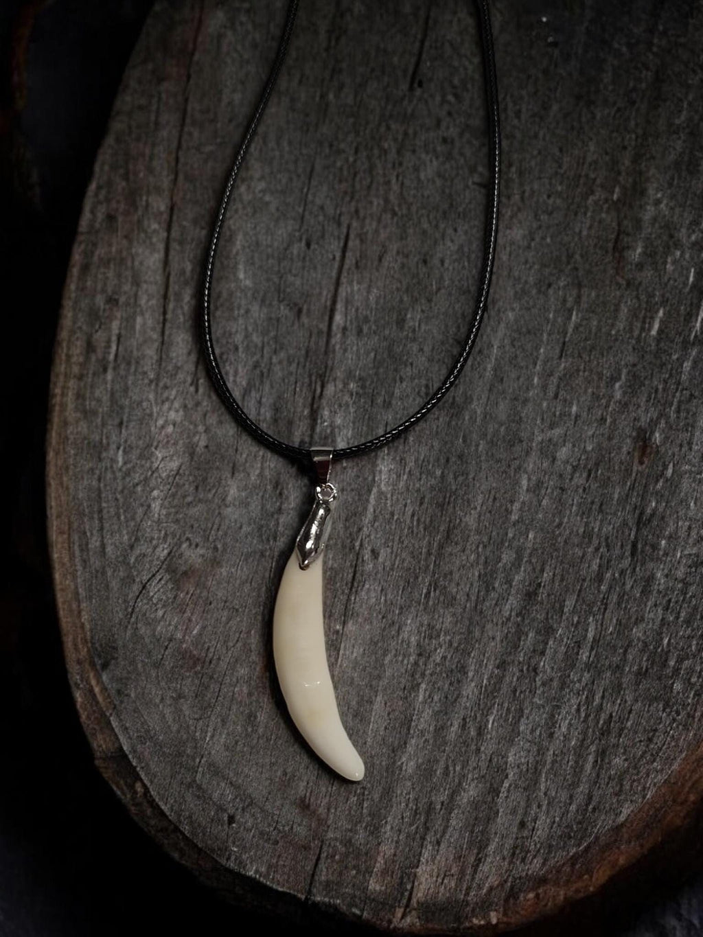 Fox Tooth Charm Necklace