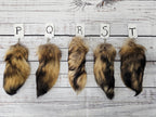 Choose Your Own Real Tanuki Raccoon Dog Tail Keychain - Ethically Sourced