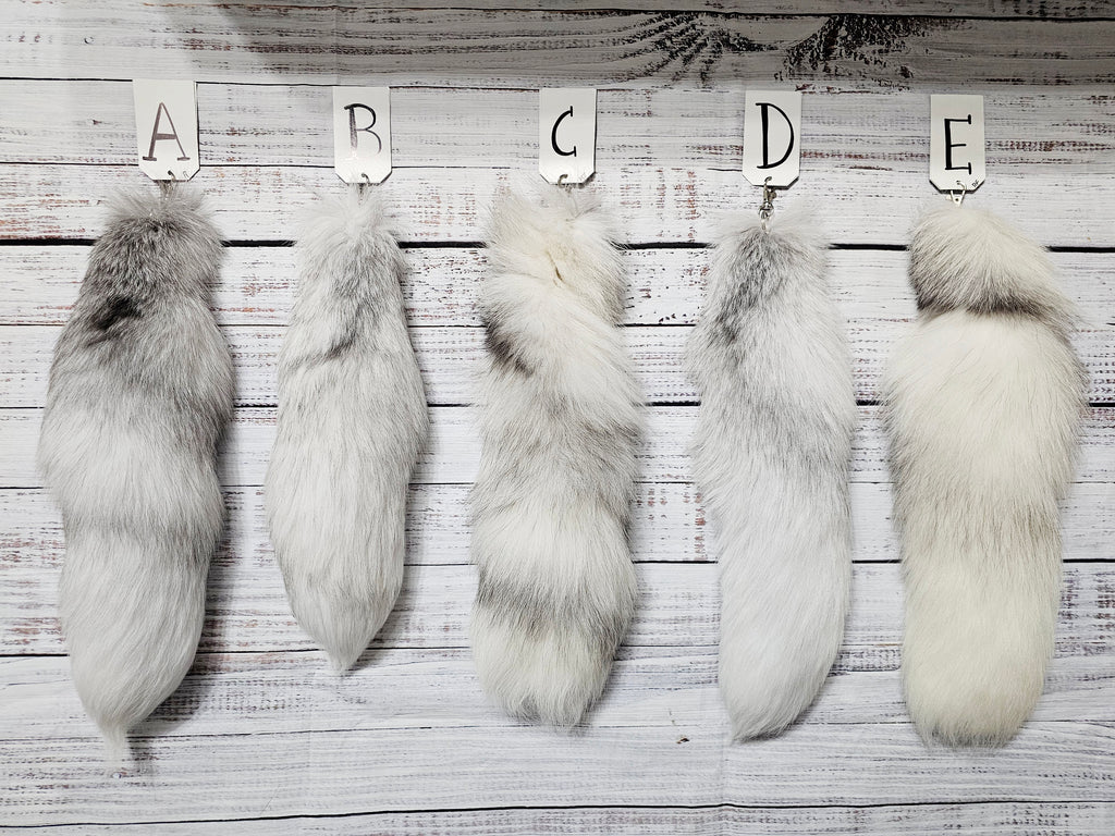 Choose Your Own Real Fur Mutation Fox Keychain - Ethically Sourced