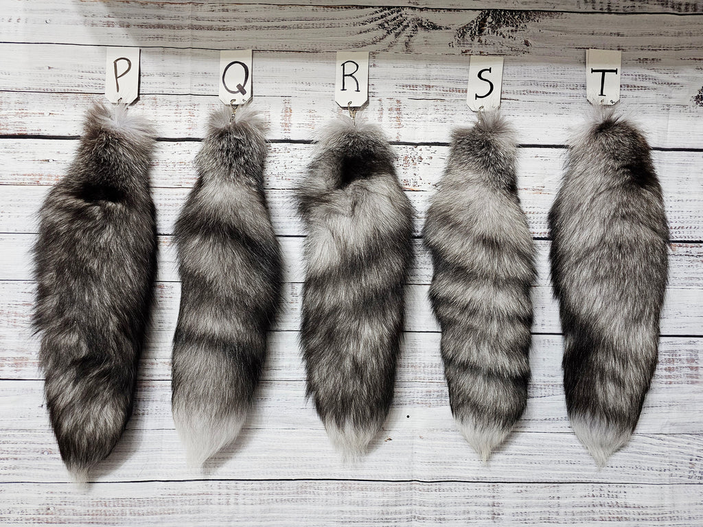 Choose Your Own Real Fur Mutation Fox Keychain - Ethically Sourced