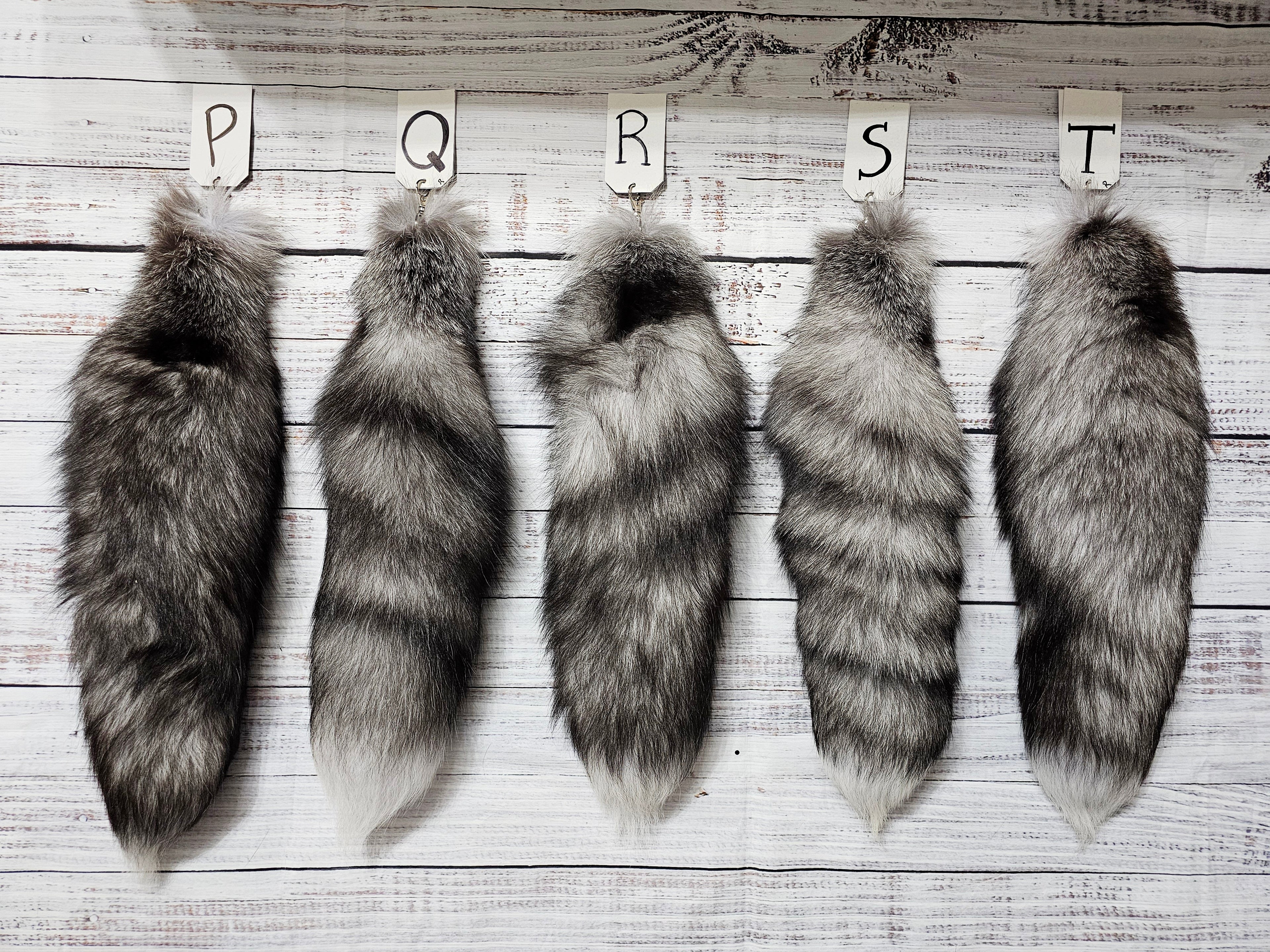 Choose Your Own Real Fur Mutation Fox Keychain - Ethically Sourced