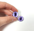 Lavender Fox MC2 - Handmade Glass Taxidermy Eyes