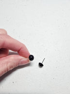 8mm Black Mammal Taxidermy Eyes