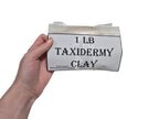 Taxidermy Clay - Water Based Durable Clay for Taxidermy Mounts - 1 lb.