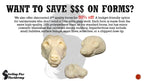 Skunk Taxidermy Head Forms – Multiple Sizes