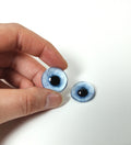 Platinum Blue CW2 - Handmade Glass Taxidermy Eyes