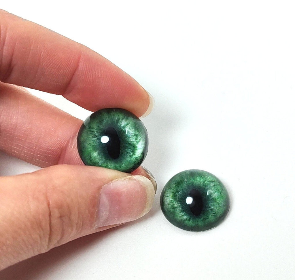 Emerald Fox MC10 - Handmade Glass Taxidermy Eyes
