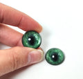 Emerald Fox MC10 - Handmade Glass Taxidermy Eyes