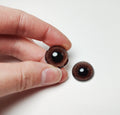Dark Brown Mammal MM1 - Handmade Glass Taxidermy Eyes
