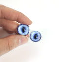 Twilight Blue Fox MC4 - Handmade Glass Taxidermy Eyes