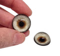 Silver Wolf CW26- Handmade Glass Taxidermy Eyes