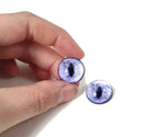 Lilac Fox MC1 - Handmade Glass Taxidermy Eyes
