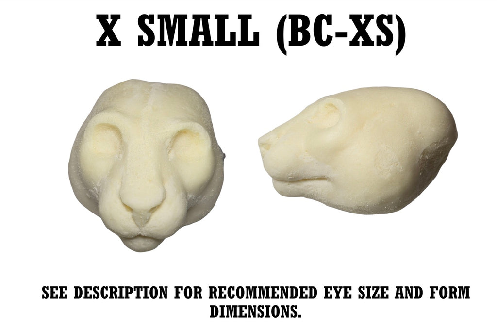 Bobcat & Lynx Taxidermy Head Forms – Multiple Sizes