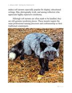 Soft Mount Taxidermy DIY Beginners Guide - Digital 270+ page PDF Soft Mount Taxidermy Book by Chandra Ahlquist - Downloadable E-BOOK