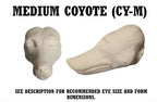 Coyote Taxidermy Head Form – Multiple Sizes
