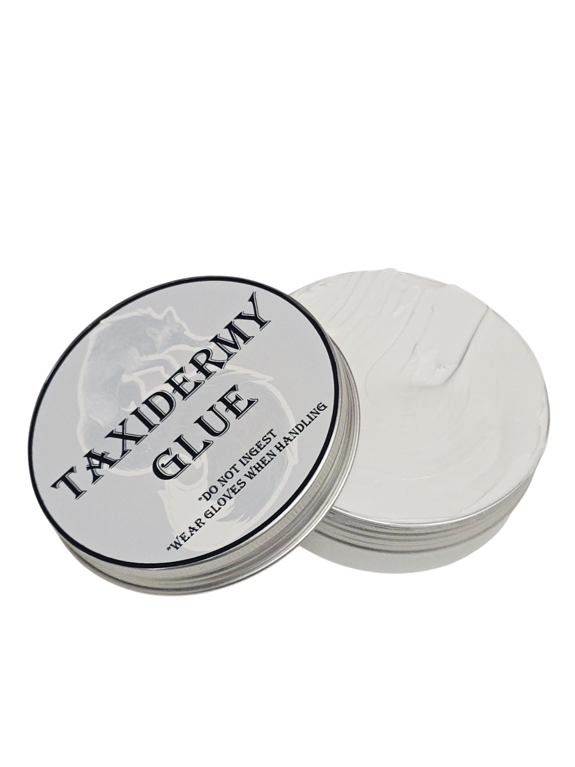 Taxidermy Glue 4oz tin - Hide Paste for Taxidermy Mounts