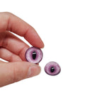 Rosy Purple MC18 - Handmade Glass Taxidermy Eyes