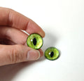 Spring Green Fox MC7 - Handmade Glass Taxidermy Eyes