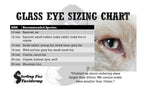 Yellow Green Cat Eyes BC43 - Handmade Glass Taxidermy Eyes