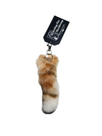 Choose Your Own SUPER SOFT Real Fur Bobcat Tail Keychain - Ethically Sourced