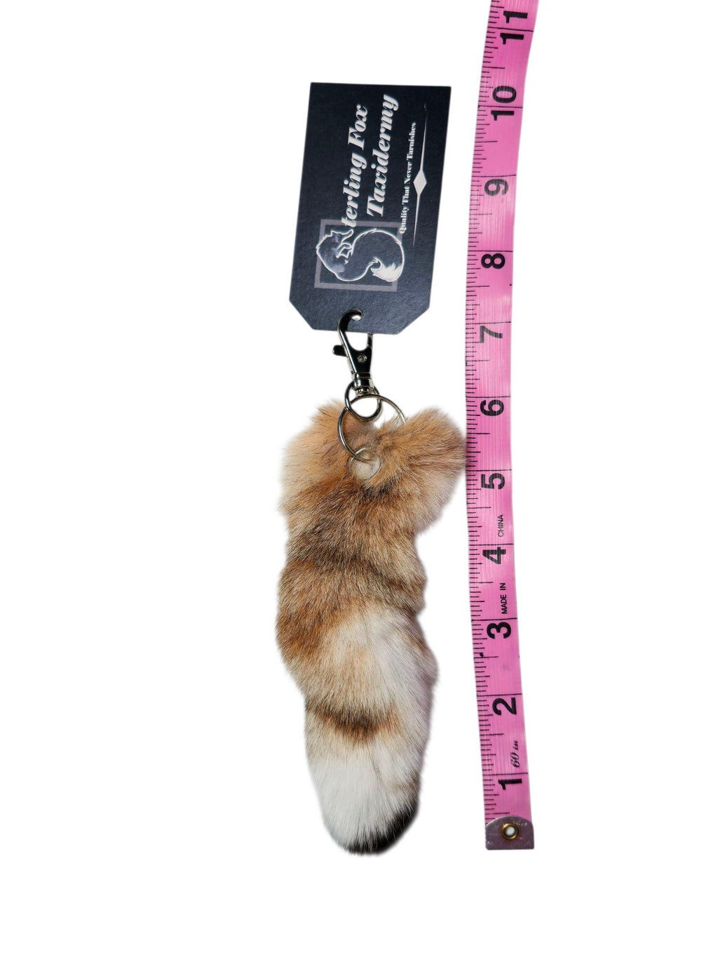 Choose Your Own SUPER SOFT Real Fur Bobcat Tail Keychain - Ethically Sourced