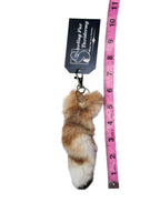 Choose Your Own SUPER SOFT Real Fur Bobcat Tail Keychain - Ethically Sourced