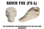 Ranch Fox Taxidermy Head Form – FX-L